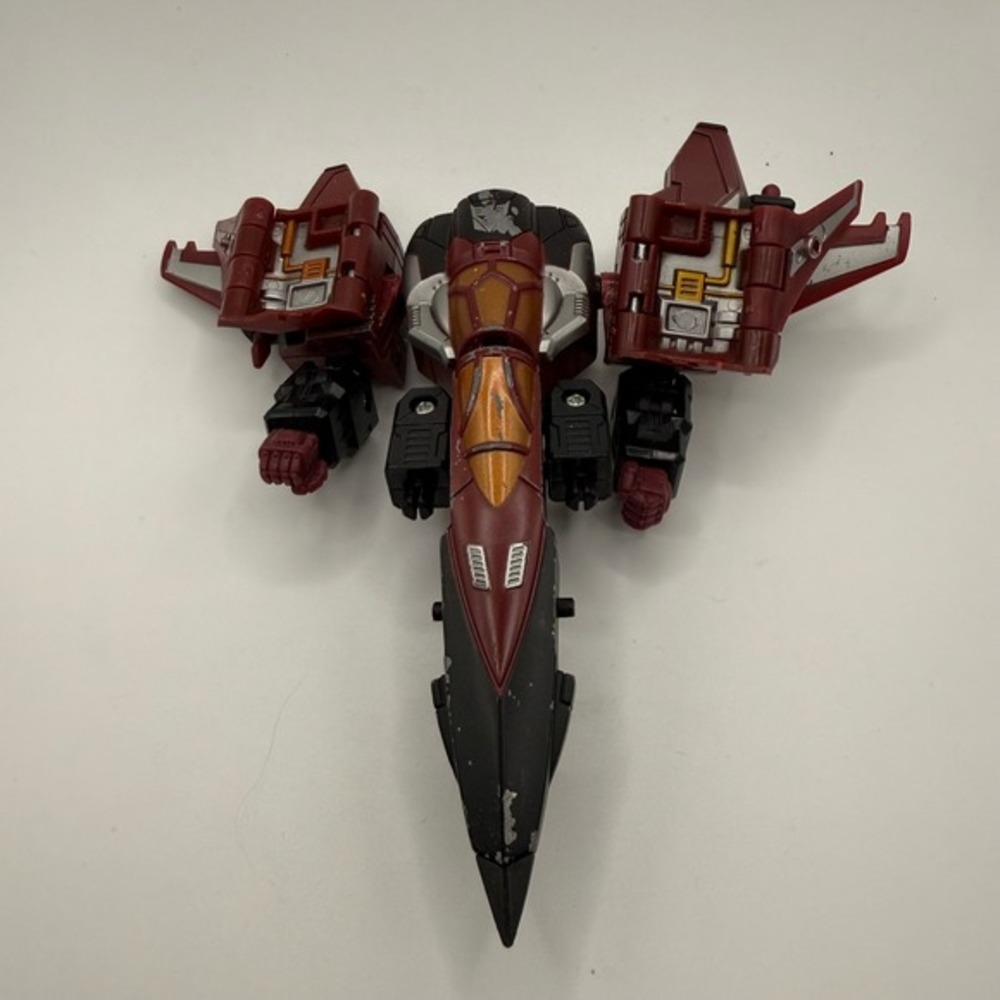 Transformers Titanium Target Thrust Decepticon Diecast Jet Action Figure‎